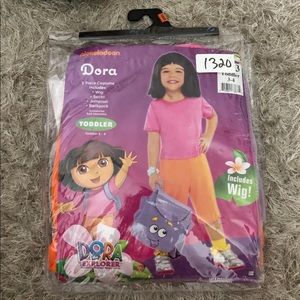 Child Dora the explorer costume toddler 3-4 years